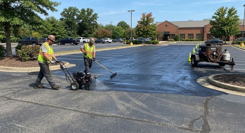 Church Parking Lot Sealcoating in Fort Collins, CO