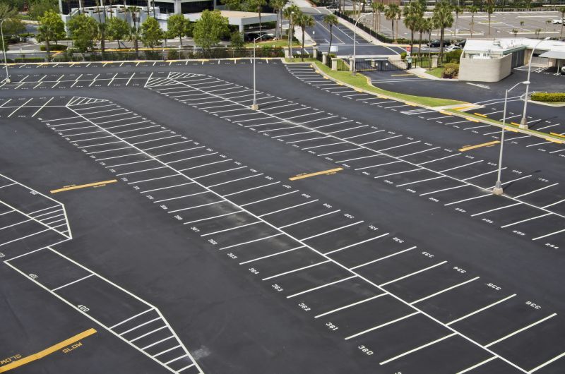 Church Parking Lot Striping in Suwanee, GA