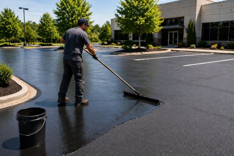 Commercial Parking Lot Sealing in Sarasota, FL
