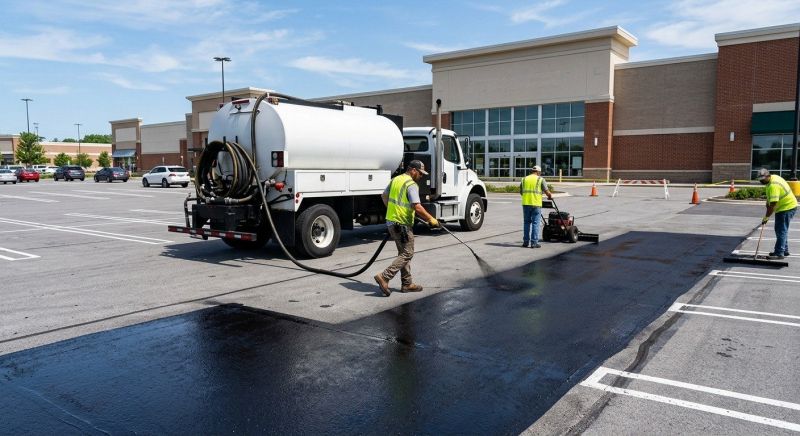 Lot Sealcoating in Grand Rapids, MI