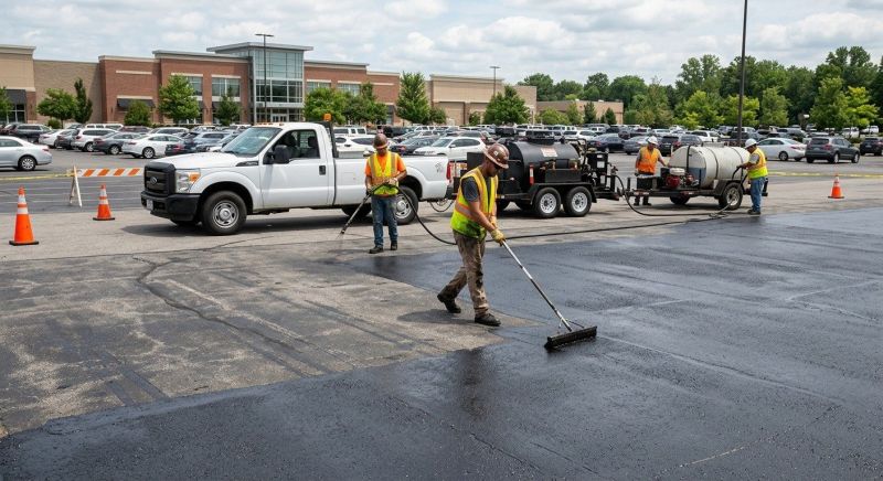 Parking Lot Sealcoating in Miami Dade County, FL