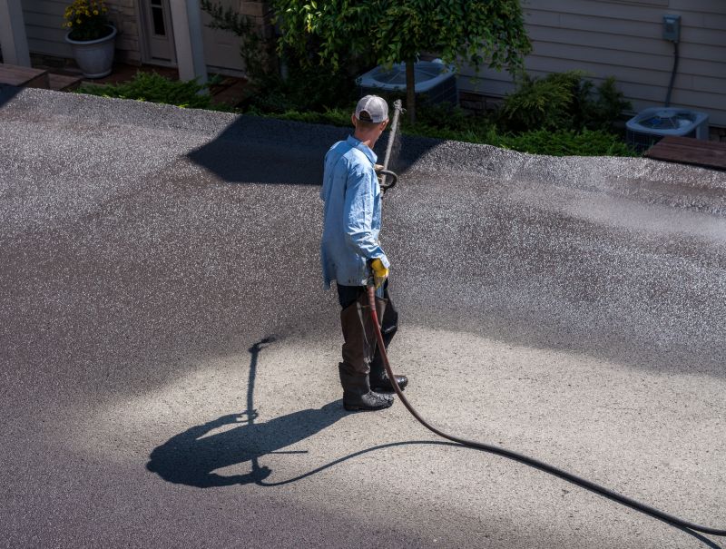 Products For Driveway Sealcoatings in use