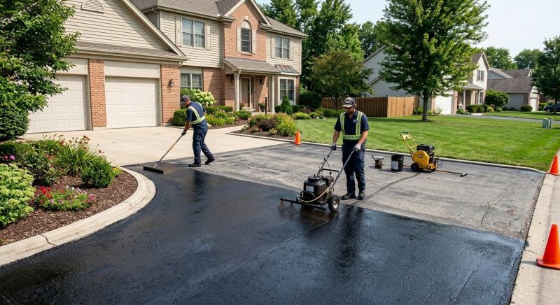 Residential Blacktop Sealing in Greenville, SC