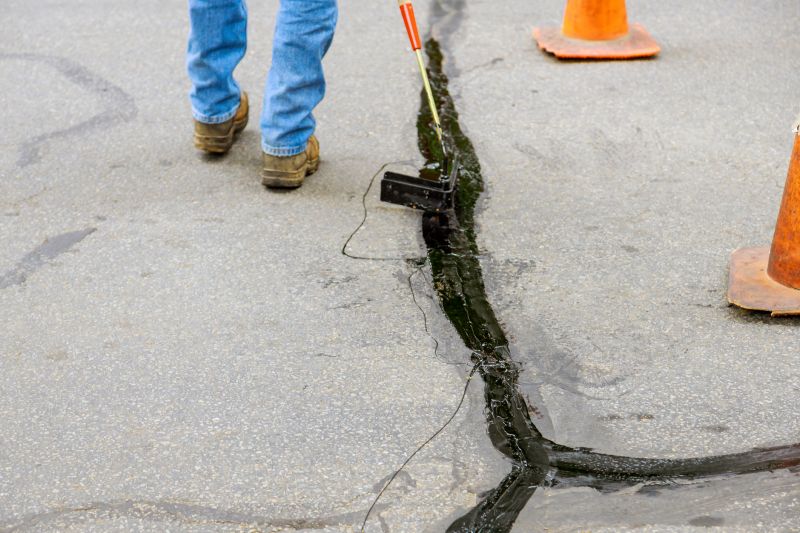 Asphalt Crack Sealing in Miami Dade County, FL